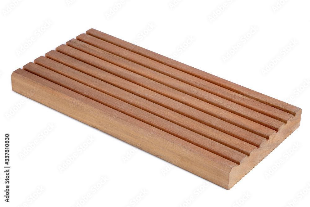 Terrace board, Made of teak.