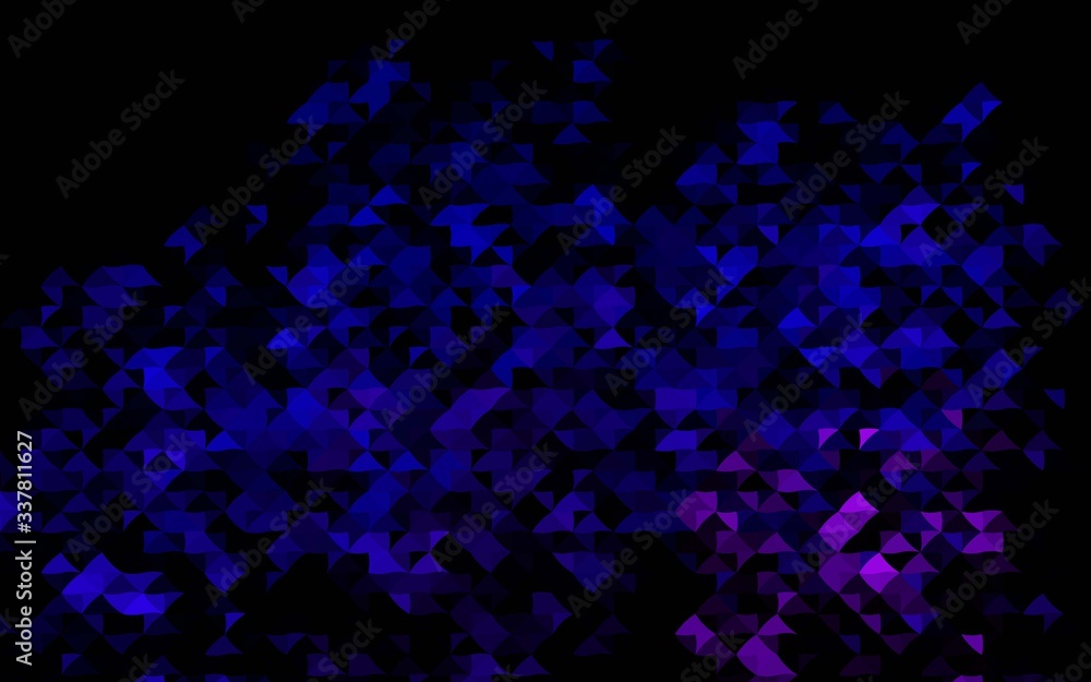 Dark Purple vector background with triangles. Modern abstract illustration with colorful triangles. Best design for your ad, poster, banner. Dark Purple vector background with triangles. Modern abstract illustration with colorful triangles. Best design for your ad, poster, banner.
