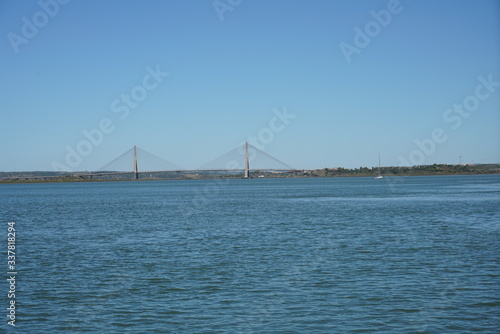 Wallpaper Mural Bridge over the Guadiana between Spain and Portugal Torontodigital.ca