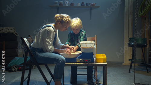 The family found a new hobby during isolation