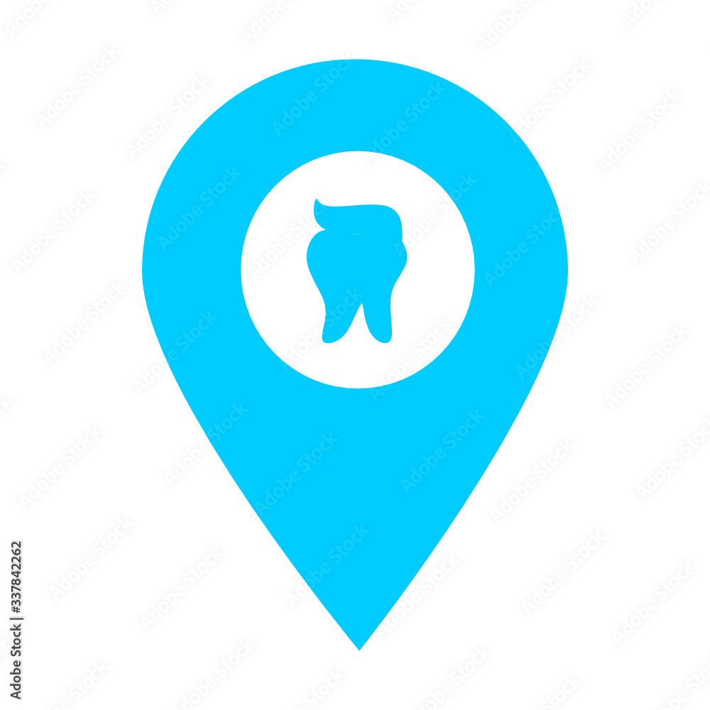 Tooth location map pin icon. Element of map point for mobile concept and web apps. Icon for website design and development, app development. Premium hospital, dental clinic, pharmacy icon sign Tooth location map pin icon. Element of map point for mobile concept and web apps. Icon for website design and development, app development. Premium hospital, dental clinic, pharmacy icon sign