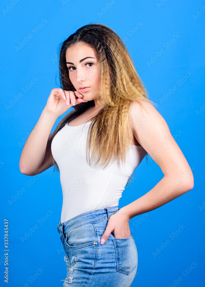 Seducing you. fashion and beauty salon. Sexy female. makeup for real girl. sexy woman with long hair. stylish hair. Woman in hipster trend. trendy look of fashion model Seducing you. fashion and beauty salon. Sexy female. makeup for real girl. sexy woman with long hair. stylish hair. Woman in hipster trend. trendy look of fashion model