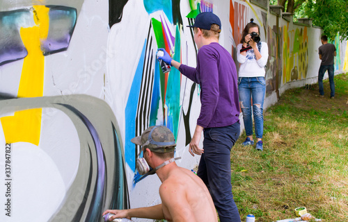 Graffiti on the wall