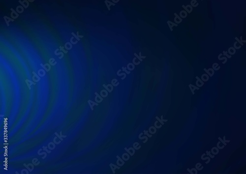 Dark BLUE vector abstract template. A completely new color illustration in a bokeh style. The template for backgrounds of cell phones.