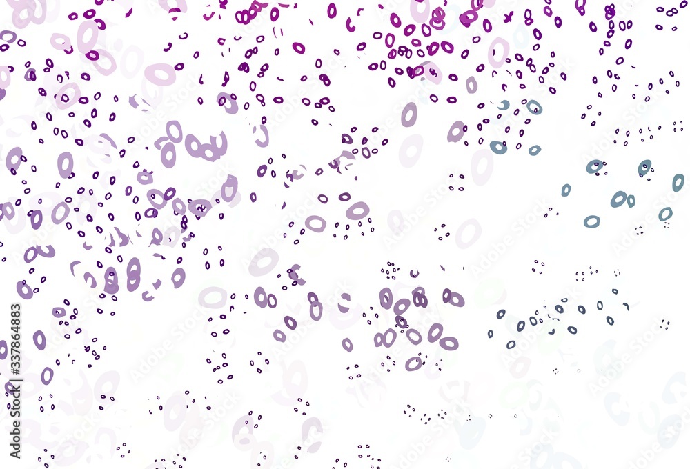 Light Purple vector texture with disks. Light Purple vector texture with disks.