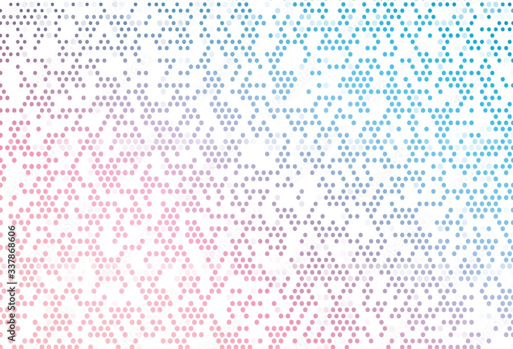 Light Blue, Red vector layout with circle shapes. Light Blue, Red vector layout with circle shapes.