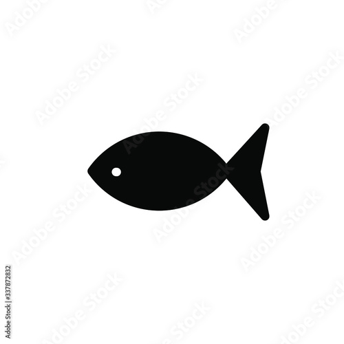 Fish icon template