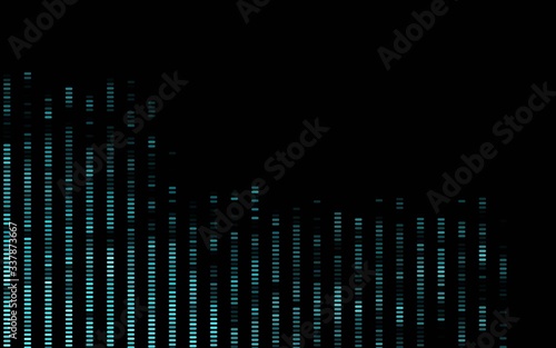 Dark BLUE vector template with repeated sticks. Shining colored illustration with narrow lines. Pattern for websites, landing pages.