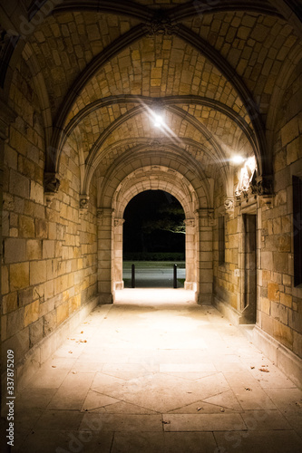 arches at night