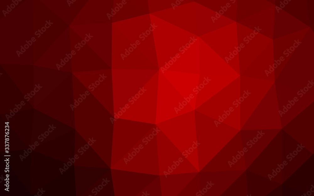 Light Red vector triangle mosaic texture. A vague abstract illustration with gradient. Brand new design for your business. Light Red vector triangle mosaic texture. A vague abstract illustration with gradient. Brand new design for your business.