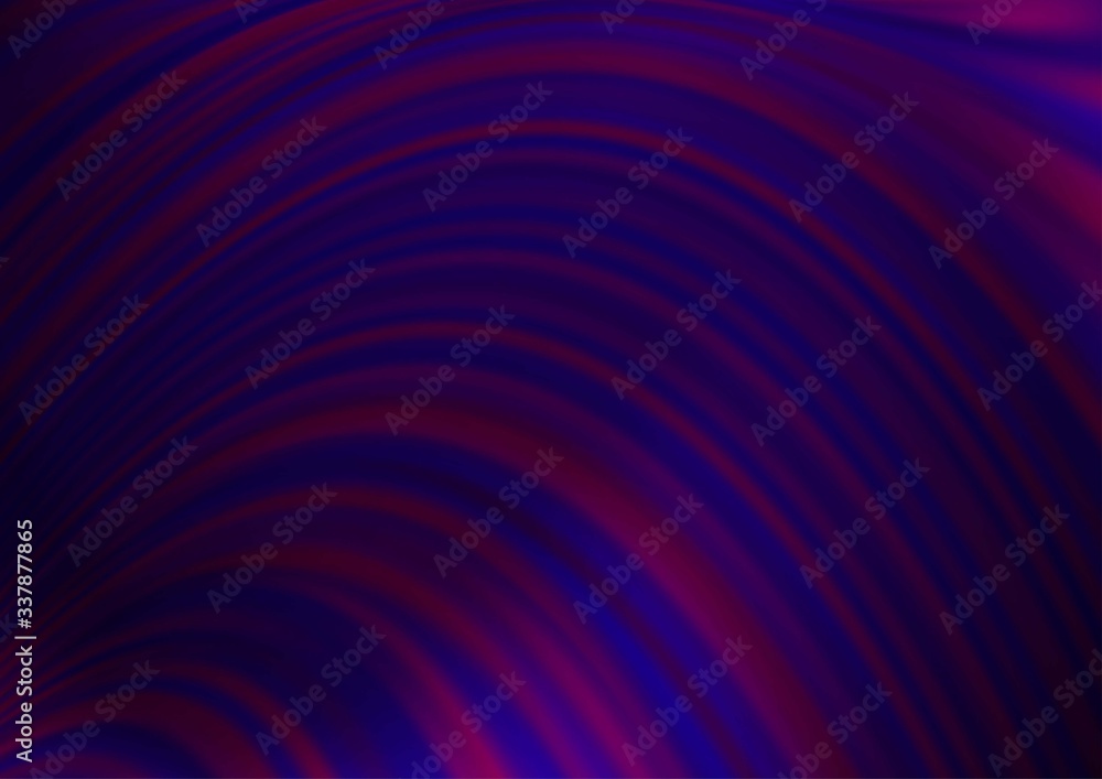 Dark Purple vector backdrop with bent lines. Modern gradient abstract illustration with bandy lines. Brand new design for your ads, poster, banner. Dark Purple vector backdrop with bent lines. Modern gradient abstract illustration with bandy lines. Brand new design for your ads, poster, banner.