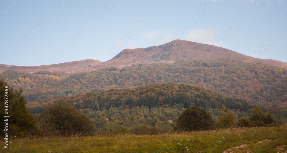Bieszczady jesienią, Karpaty, podkarpackie, Polska Bieszczady jesienią, Karpaty, podkarpackie, Polska