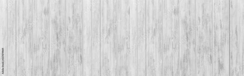 Panorama of White natural wood wall texture and background seamless Panorama of White natural wood wall texture and background seamless
