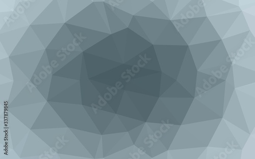 Fototapeta Naklejka Na Ścianę i Meble -  Light BLUE vector low poly texture. Triangular geometric sample with gradient.  The best triangular design for your business.