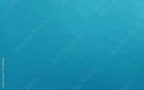 Light BLUE vector blurry triangle template. Colorful illustration in abstract style with gradient. The best triangular design for your business.