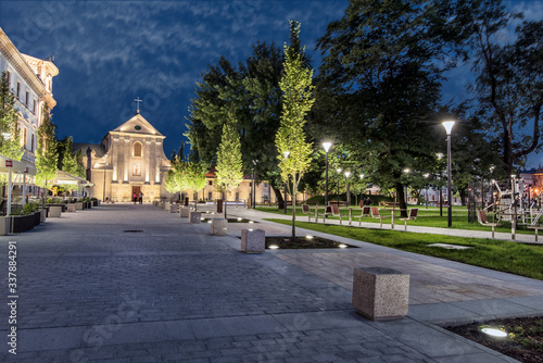 Obraz na płótnie Lublin w salonie