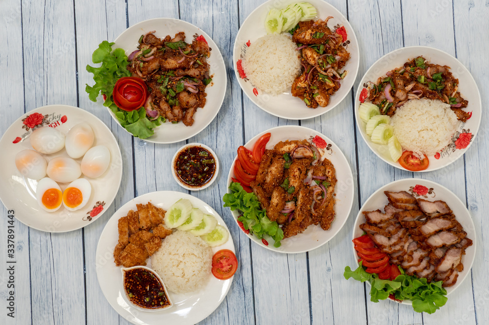 Thai Food Mixed Sets 17