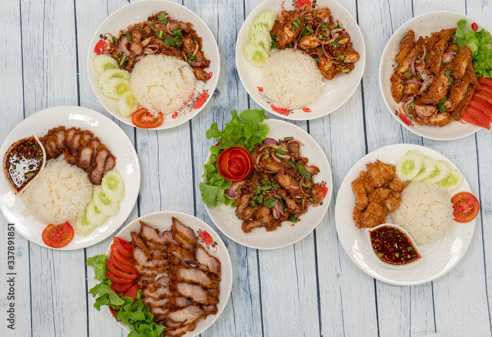 Thai Food Mixed Sets 119 Thai Food Mixed Sets 119