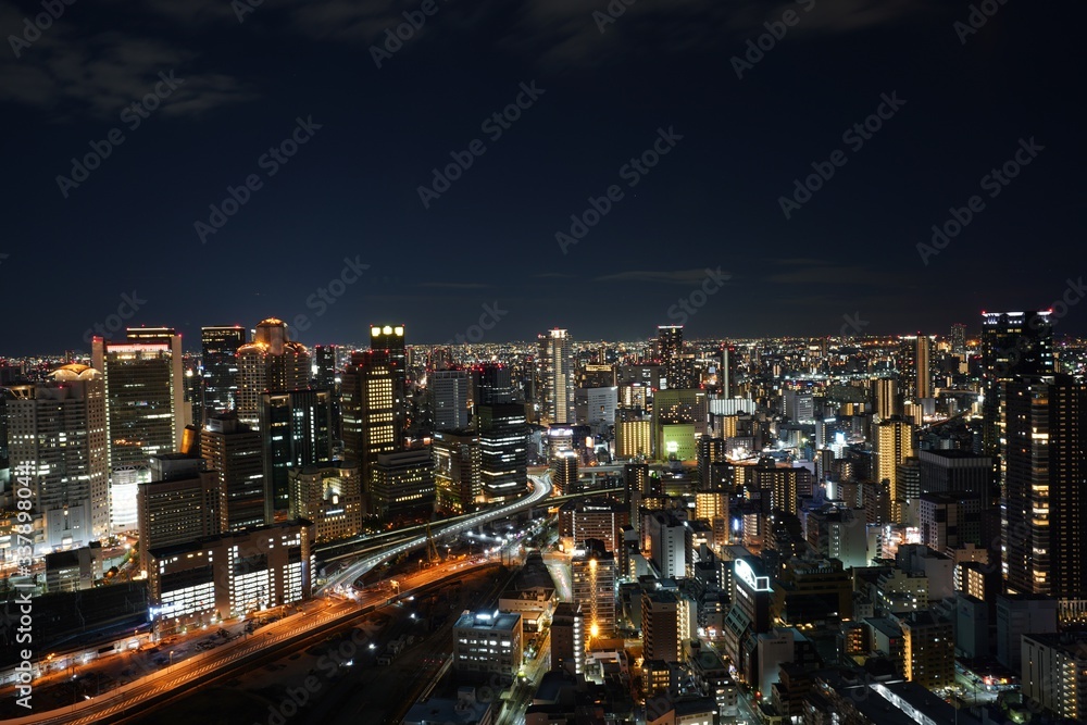 大阪の夜景