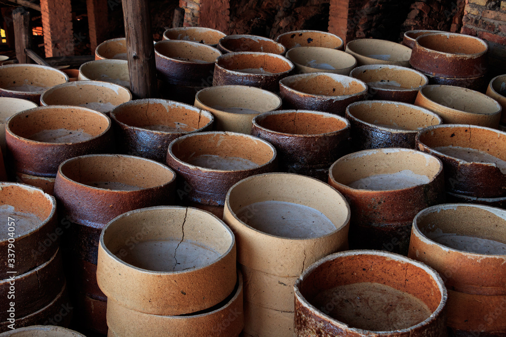 China's ancient ceramic production technology.