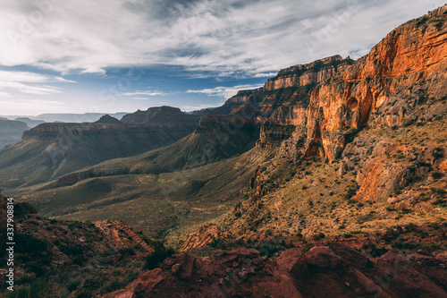 Grand Canyon hiking trail in Arizona