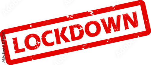 easy to use illustration vector icon of lockdown