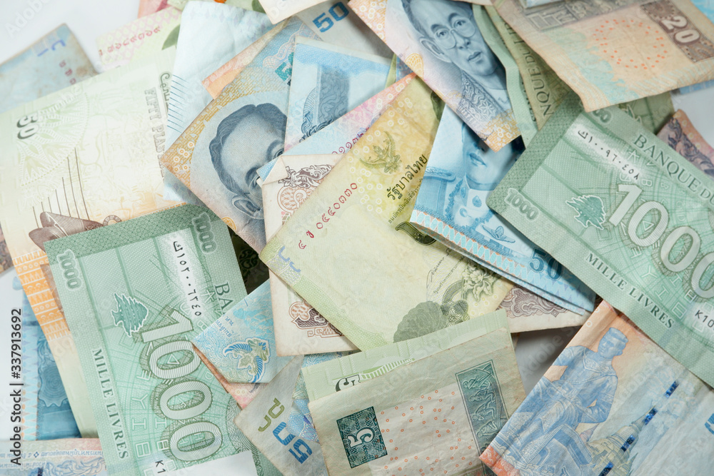 Obraz premium banknote international type