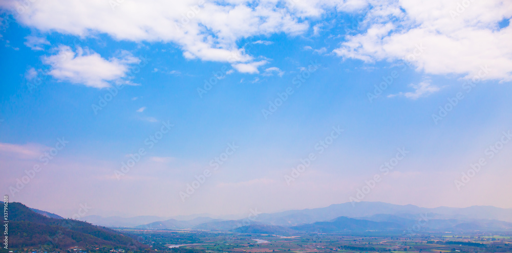 clear blue sky couldy for backdrop design or add text message. sunlight blue sky.