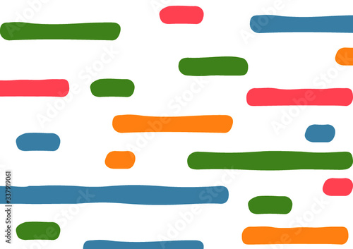 Colorful and Beautiful Abstract Geometric Shape Illustration for Background Template