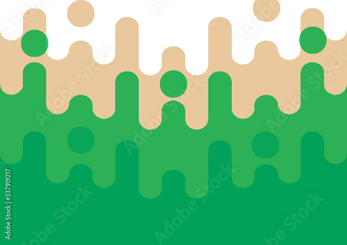 Colorful and Beautiful Abstract Geometric Shape Illustration for Background Template