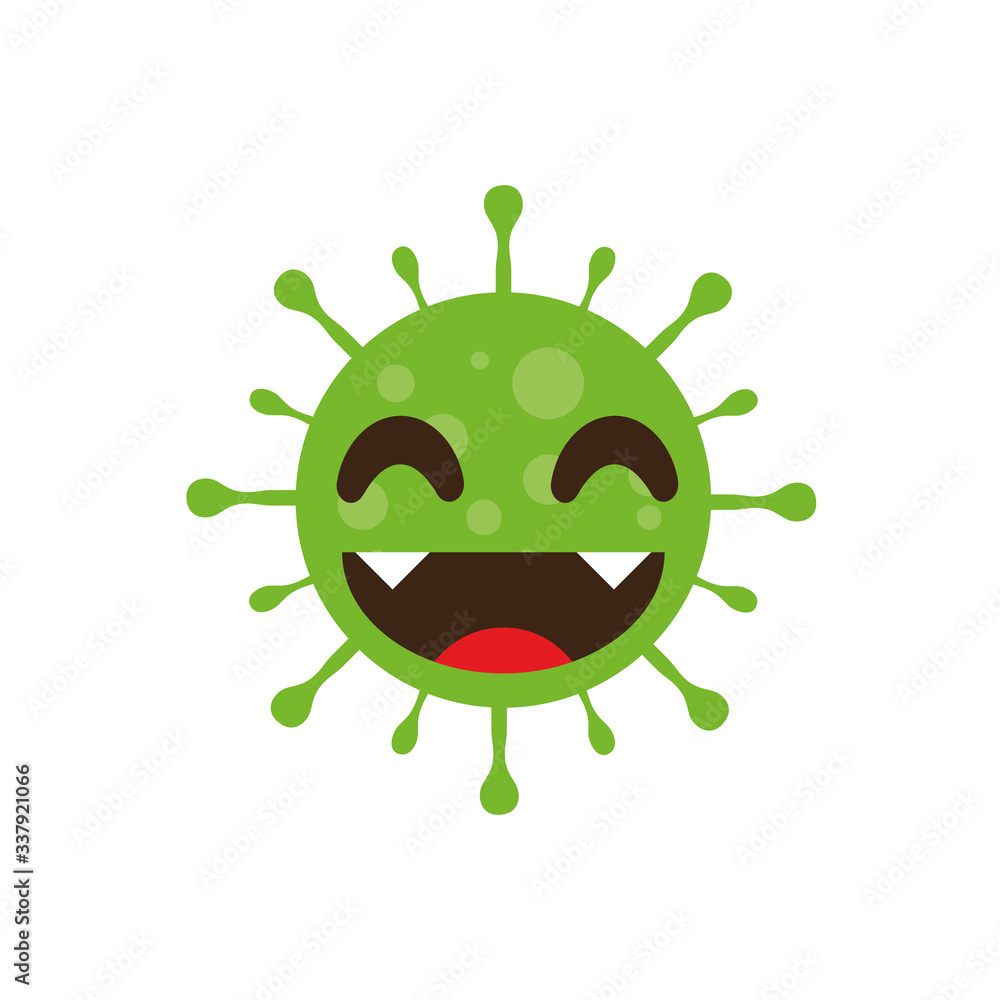 Fototapeta premium A virus that destroys the body's immunity and causes illness, which is the spread of the virus,Virus.Computer,microbiology concept. Disease germ, pathogen organism, infectious micro virology.