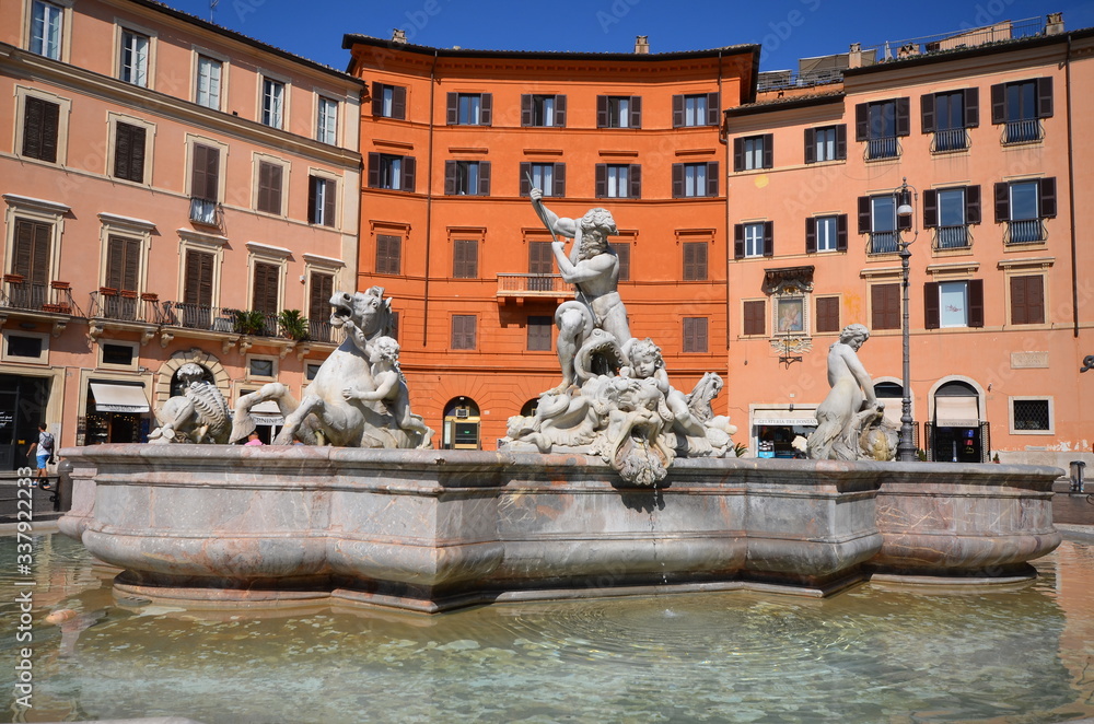 famous landmark in Rome Italy
