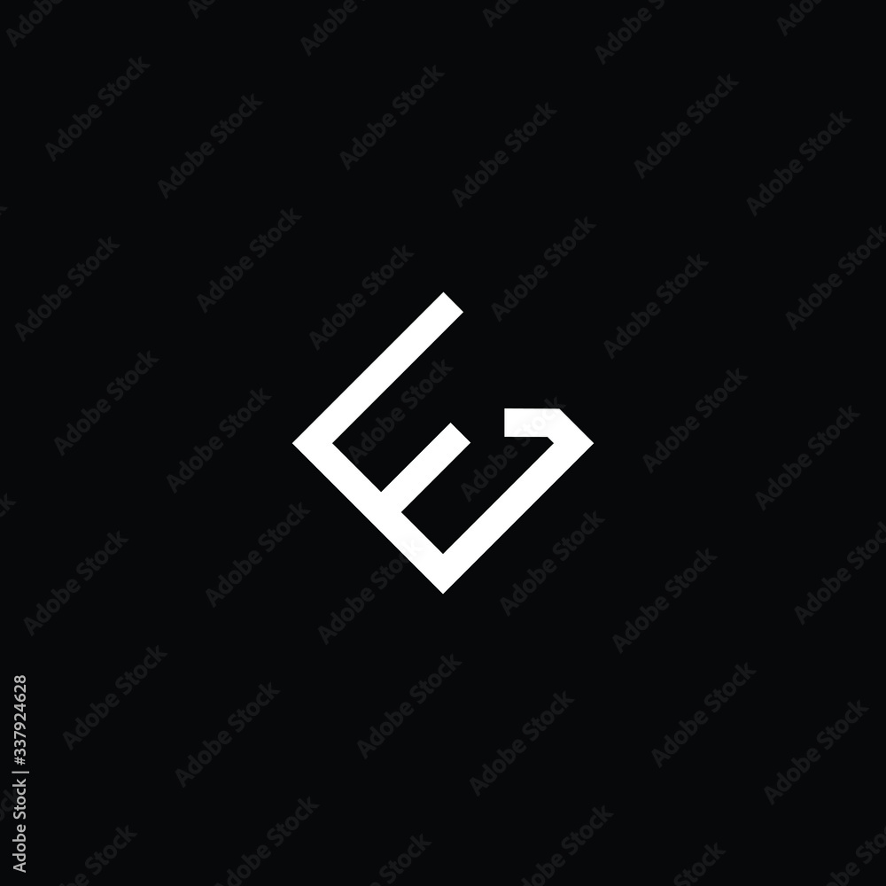 Minimal elegant monogram art logo. Outstanding professional trendy awesome artistic E EG GE initial based Alphabet icon logo. Premium Business logo White color on black background Minimal elegant monogram art logo. Outstanding professional trendy awesome artistic E EG GE initial based Alphabet icon logo. Premium Business logo White color on black background