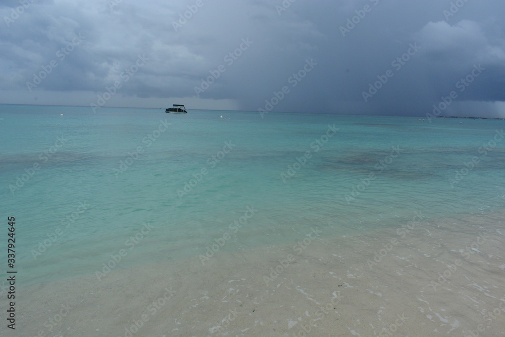 Rain in the sea Rain in the sea