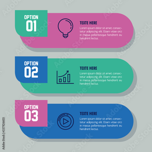 statistical infographic with numbers and business icons vector illustration design