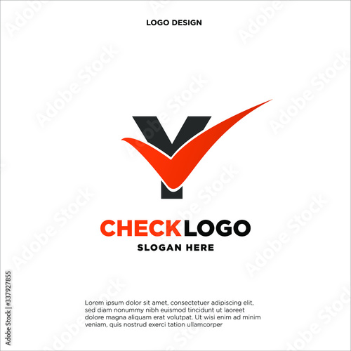 Free Download Letter Y Check logo designs concept vector, Initial Checklist logo icon - GFXLoad