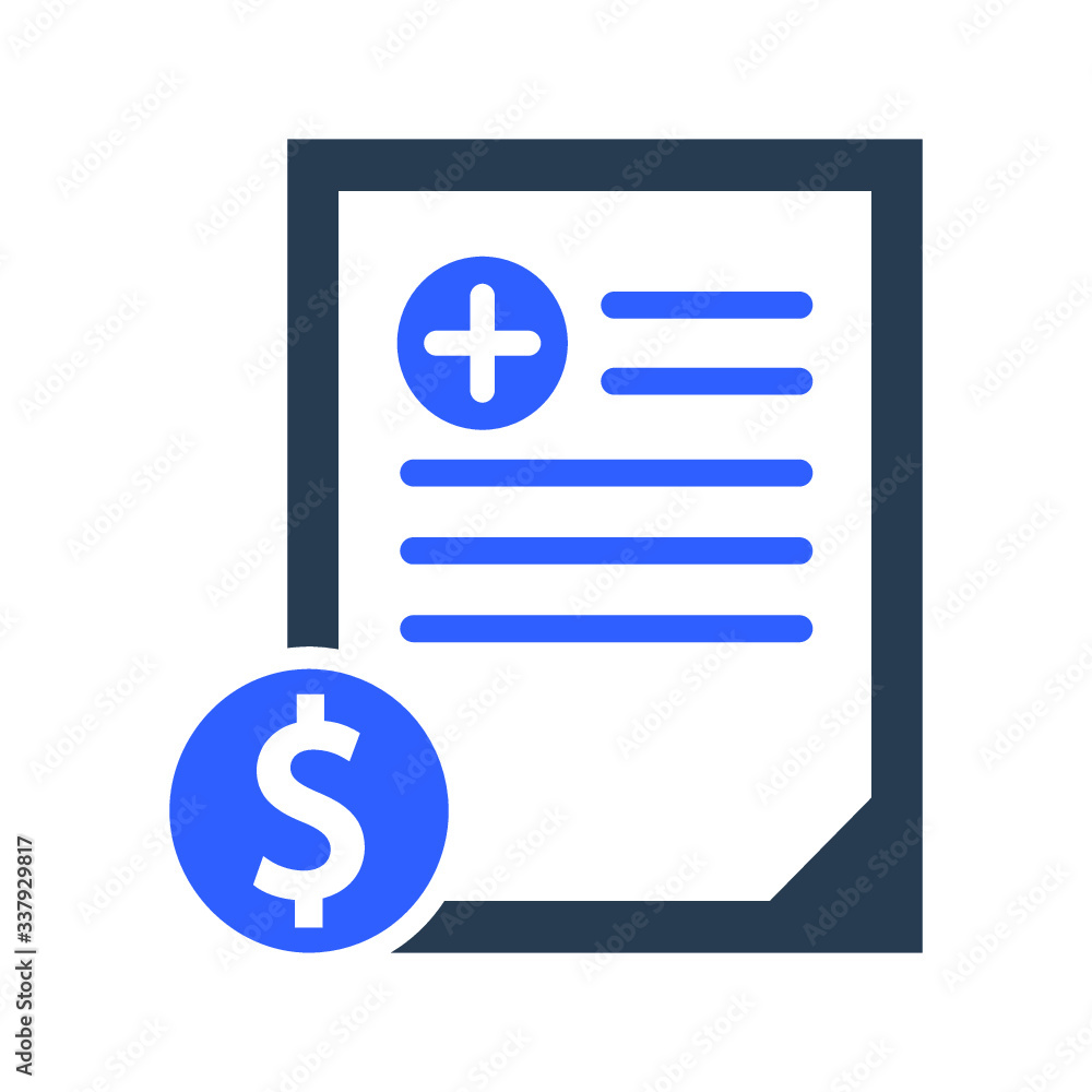 Medical Bill Icon Medical Bill Icon