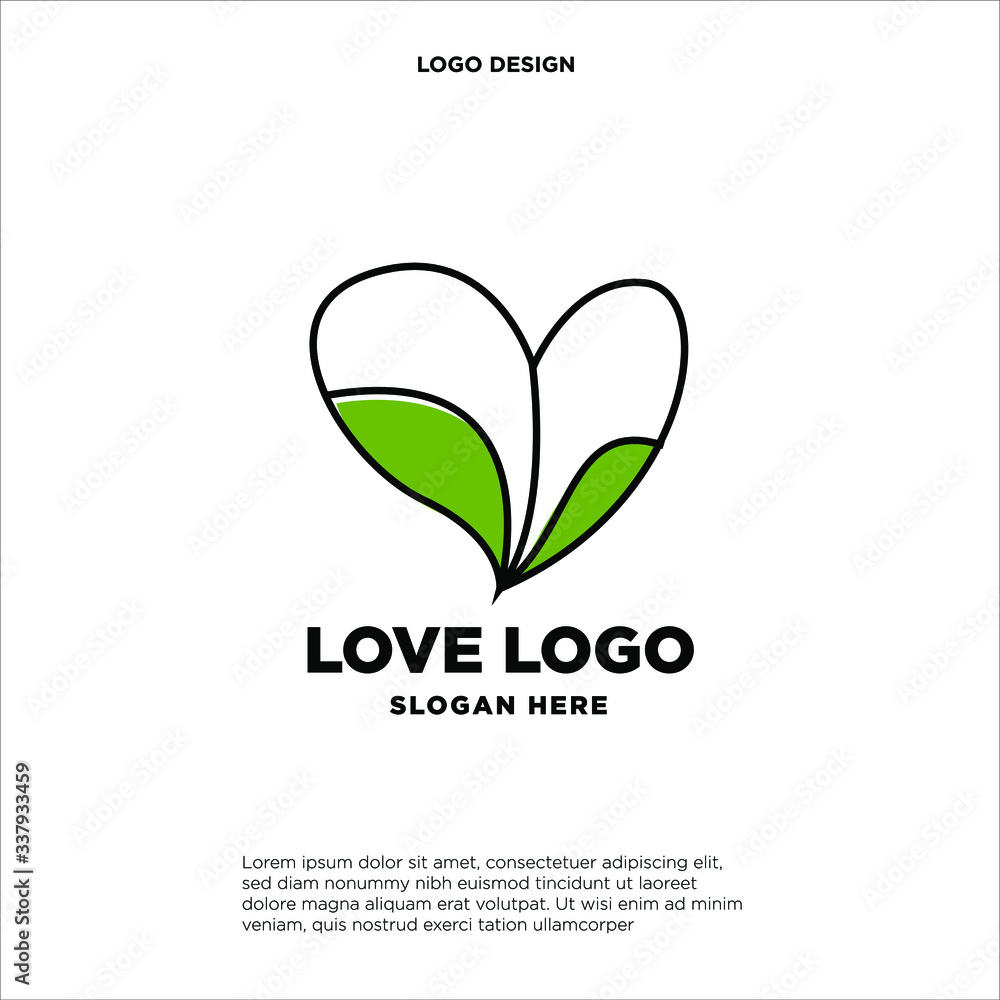 Heart Logo design vector template. Happy Valentines Day concept. Infinity Love Logotype icon. Heart Logo design vector template. Happy Valentines Day concept. Infinity Love Logotype icon.