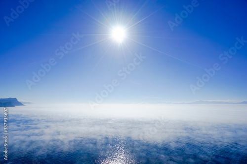 海と雲と空のミルフィーユ