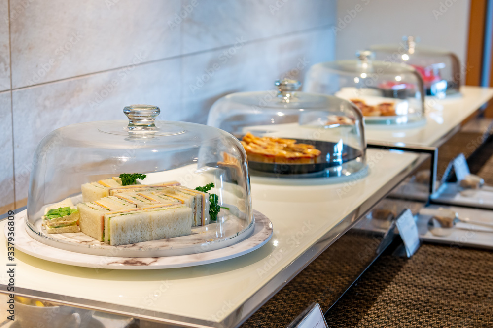 Fototapeta premium ホテルのビュッフェ