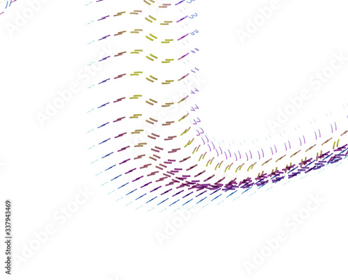 Abstract background blend wave line design for Wallpaper, Banner, Background, Card, Book Illustration, landing page