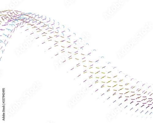 Abstract background blend wave line design for Wallpaper, Banner, Background, Card, Book Illustration, landing page
