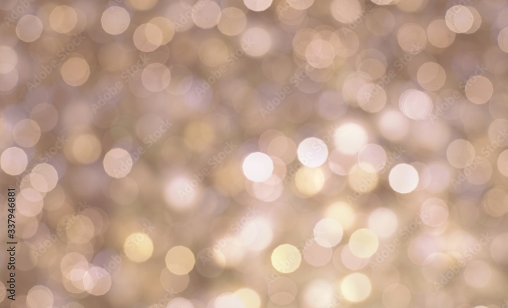 Abstract bokeh pastel background. Bokeh light, shimmering blur spot lights on multicolored abstract background