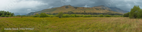 Landscape at Northern Lagoon Circuit on Glenorchy Walkway in Glenorchy,Otago on South Island of New Zealand 