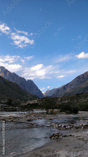 Scenic View Of Lake And Mountains Against Sky © devendra negi/EyeEm