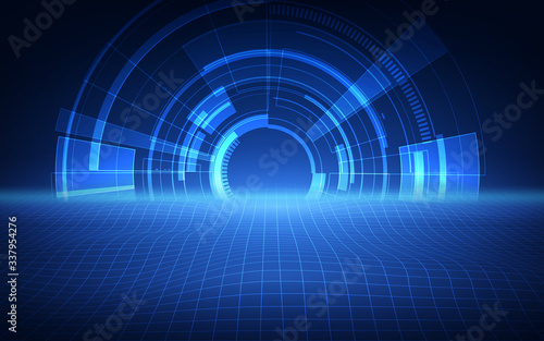 abstract futuristic background technology sci fi concept