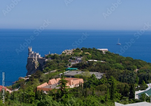 The Swallow's Nest castle,Gaspra,Yalta area,Crimea