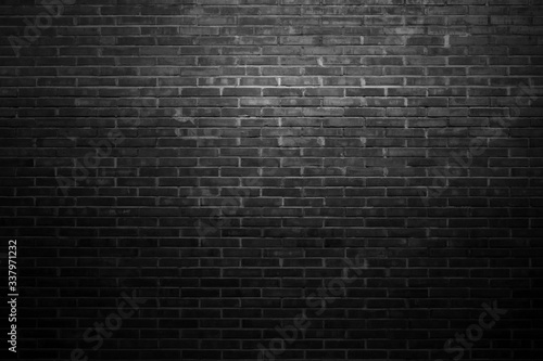 The black wall surface uses a lot of bricks. Or old black brick wall abstract pattern. Put together beautifully dark background.