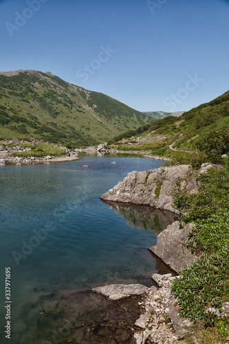 lake in the mountains