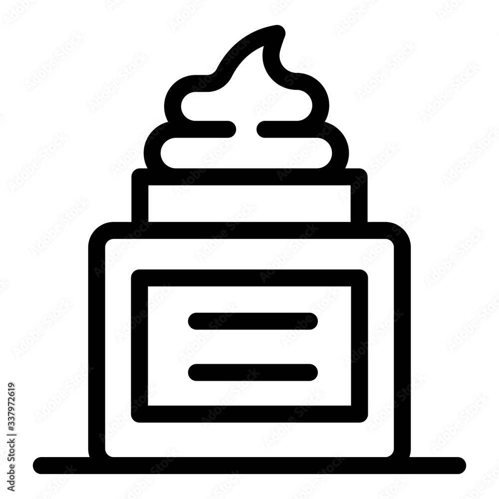 Gel for nails icon. Outline gel for nails vector icon for web design isolated on white background Gel for nails icon. Outline gel for nails vector icon for web design isolated on white background
